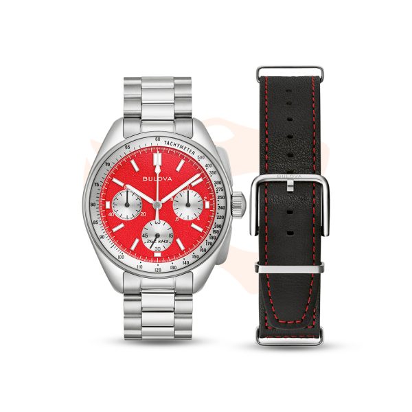 Relógio Bulova Lunar Pilot Blood Moon 96K115N