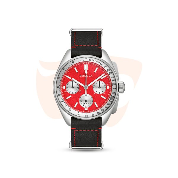 Relógio Bulova Lunar Pilot Blood Moon 96K115N
