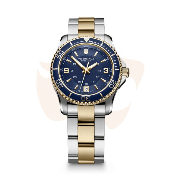 Relógio Victorinox Maverick Small Prata e Azul 241790