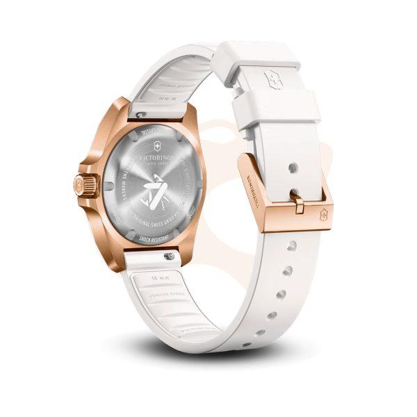Relógio Victorinox I.N.O.X. Small Rose Gold Branco 242037