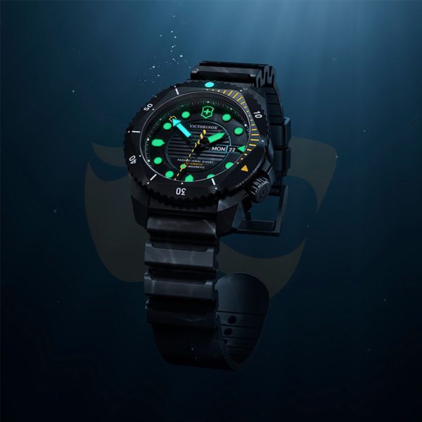 Relógio Victorinox Dive Pro Automático Titânio Preto 241997