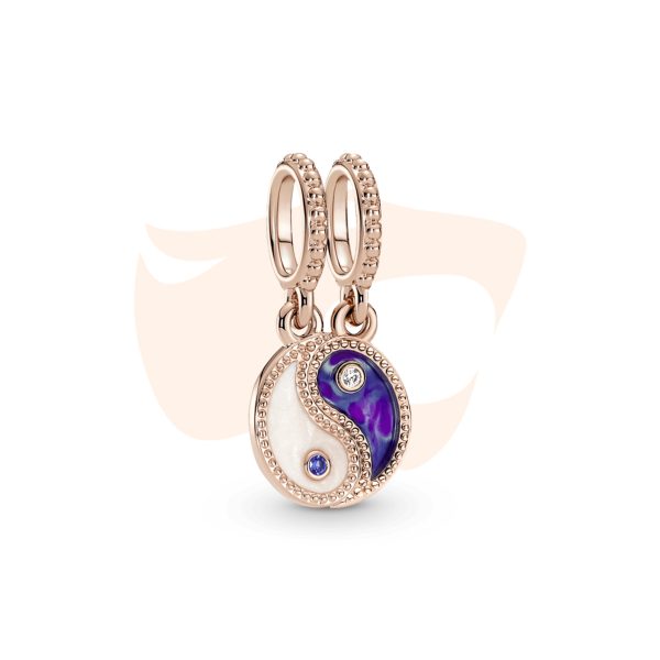 Charm Pandora Pendente Divisível Yin e Yang 780098C01