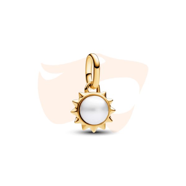 Charm Pandora Pendente Sol e Pérola 763035C01
