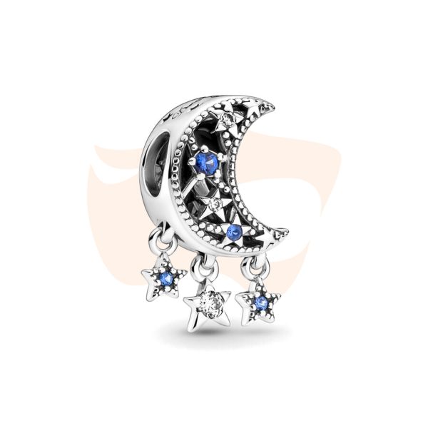 Charm Pandora Separador Lua e Estrela 799643C01