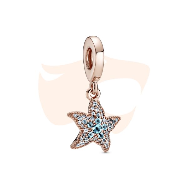 Charm Pandora Pendente Rosê Estrela do Mar 788942C01