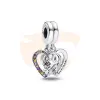 Charm Pandora Pendente Amizade 2 Corações 792239C01