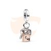 Charm Pandora Pendente Cadeado e Chave 782506C01