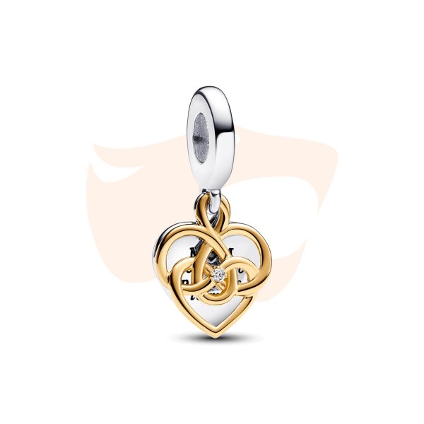 Charm Pandora Pendente I Love You Mom 763237C01