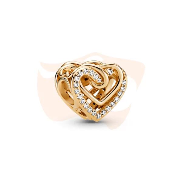 Charm Pandora Separador Corações Entrelaçados 769270C01