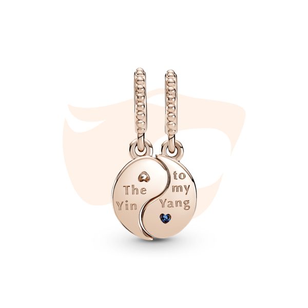 Charm Pandora Pendente Divisível Yin e Yang 780098C01