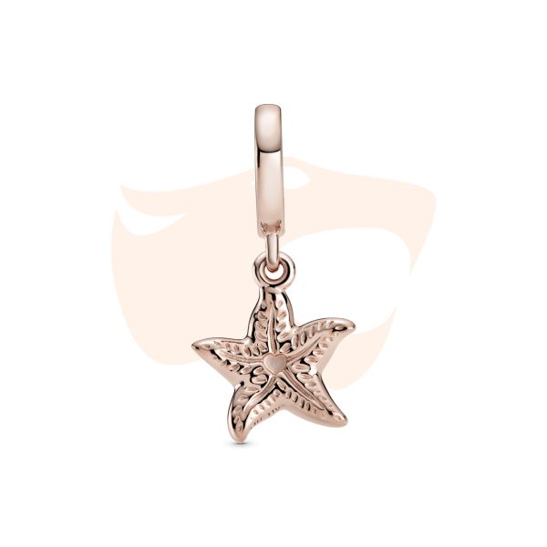 Charm Pandora Pendente Rosê Estrela do Mar 788942C01