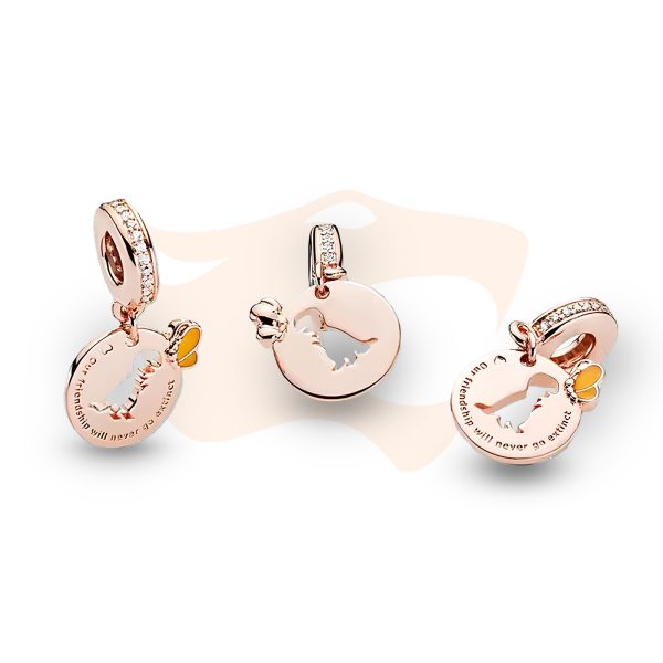 Charm Pandora Pendente Rosé Amigo P. Sempre 788180CZ