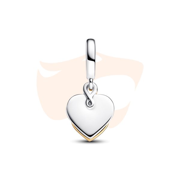 Charm Pandora Pendente I Love You Mom 763237C01