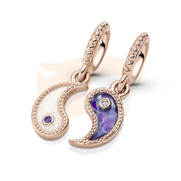 Charm Pandora Pendente Divisível Yin e Yang 780098C01