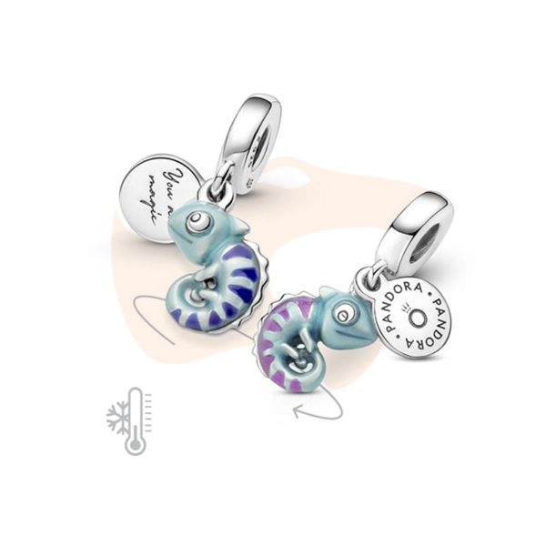 Charm Pandora Pendente Camaleão 791676C01