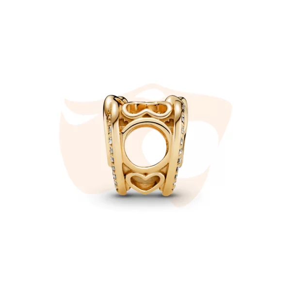 Charm Pandora Separador Corações Entrelaçados 769270C01