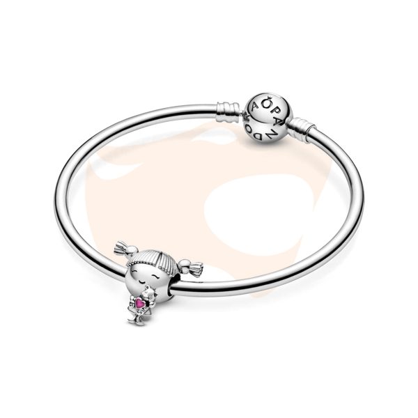 Charm Pandora Separador Menina Carinhosa 798016EN160