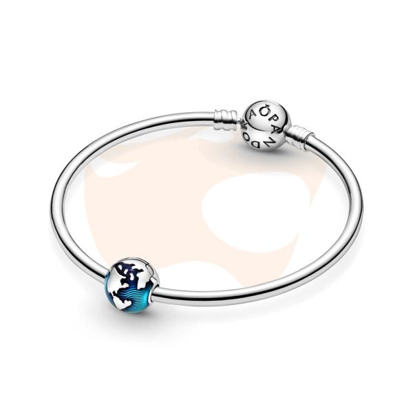 Charm Pandora Separador Clip Planeta Azul 799429C01