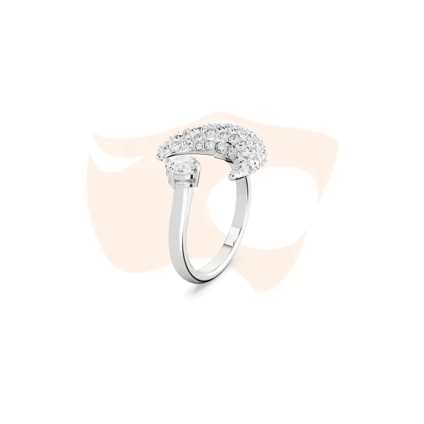 Anel Swarovski Luna Branco 5666176