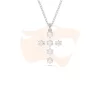 Colar Swarovski Insigne Cruz Lapidação Redonda 5675576