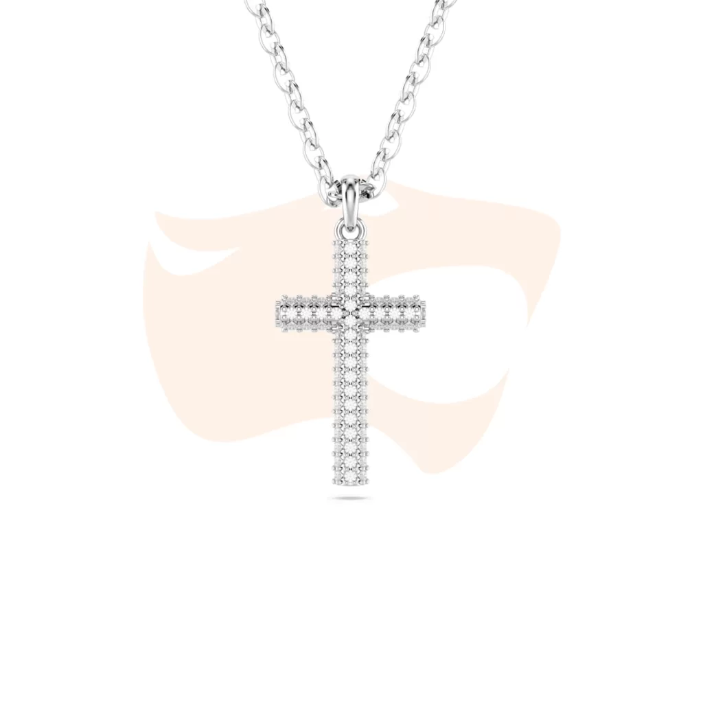 Colar Swarovski Insigne Cruz Pavê 5675577