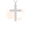 Colar Swarovski Insigne Cruz com Lapidações Mistas 5675573