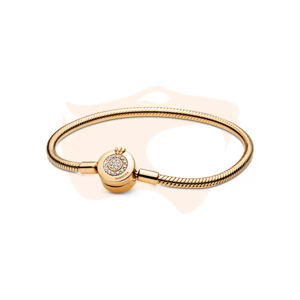 Pulseira Pandora Moments Coroa Brilhante 569046C01-17