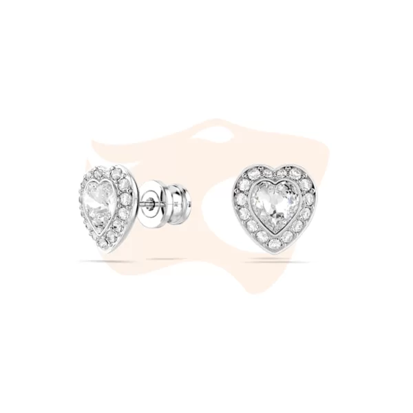 Brincos Stud Coração Ariana Grande x Swarovski 5720859