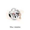 Charm Pandora Disney Cadeado Mickey e Minnie Mouse 780109C01