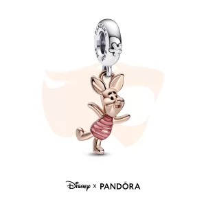 Charm Pandora Pendente Disney Ursinho Pooh e Leitão 782208C01