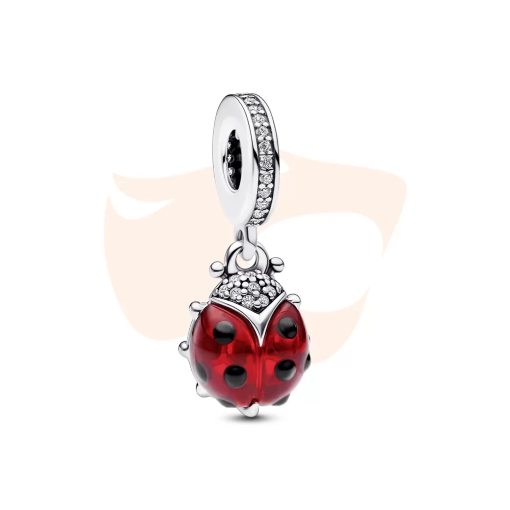 Charm Pendente Pandora Joaninha Vermelha 792571C01
