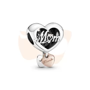 Charm Pandora Separador Mamãe, Obrigado 789372C00