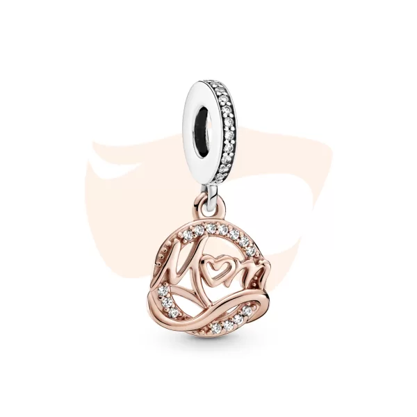 Charm Pandora Pendente Mamãe Infinito 789374C01