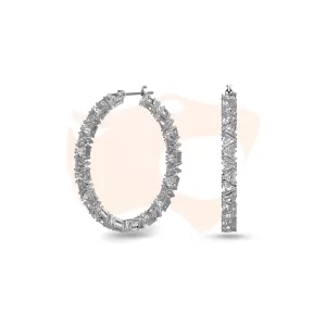 Brinco Swarovski Ortyx Argola 5632466
