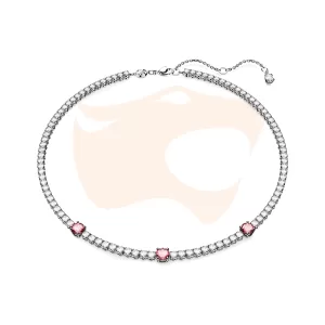 Colar Swarovski Matrix Tennis Rosa 5666165