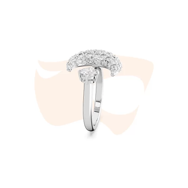 Anel Swarovski Luna Branco 5666176