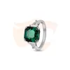Anel Swarovski Attract Trilogy Verde 5515712