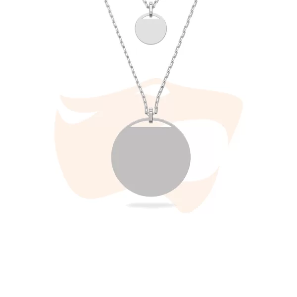 Colar Swarovski Ginger Duplo Azul 5642942