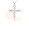 Colar Swarovski Insigne Cruz com Lapidações Mistas 5675573