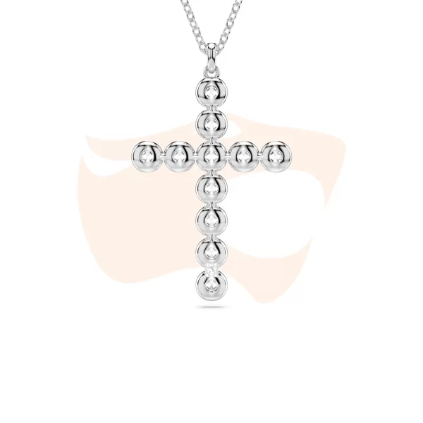 Colar Swarovski Insigne Cruz com Lapidações Mistas 5675573