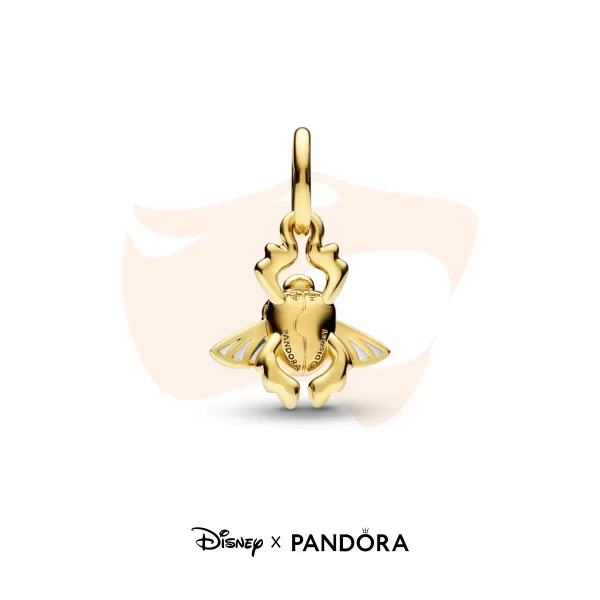 Charm Pandora Disney Escaravelho Dourado Aladdin 762345C