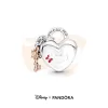 Charm Pandora Disney Cadeado Mickey e Minnie Mouse 780109C01