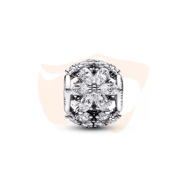 Charm Pandora Riqueza Botanica Brilhante 792383c01