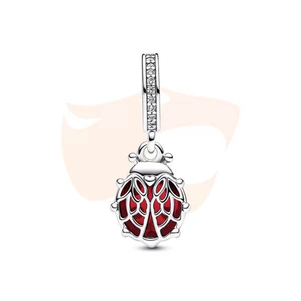 Charm Pendente Pandora Joaninha Vermelha 792571C01