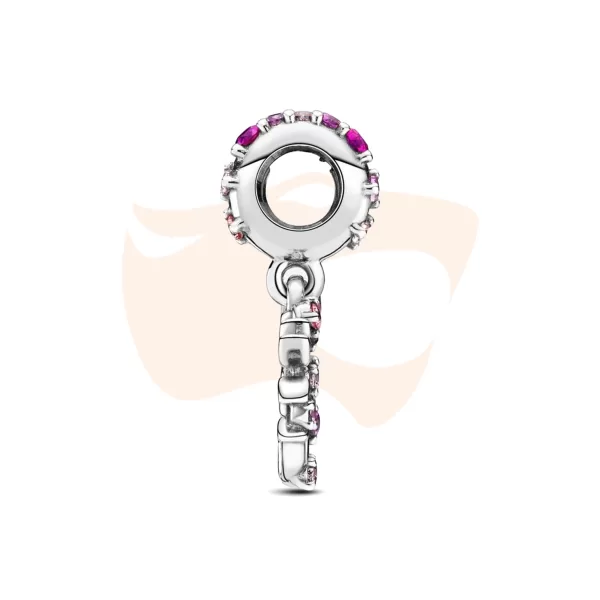 Charm Pendente Pandora Coração e Árvore da Família Rosa 799153C01