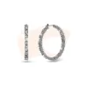 Brinco Swarovski Ortyx Argola 5632466