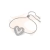 Pulseira Swarovski Una Coração 5625534