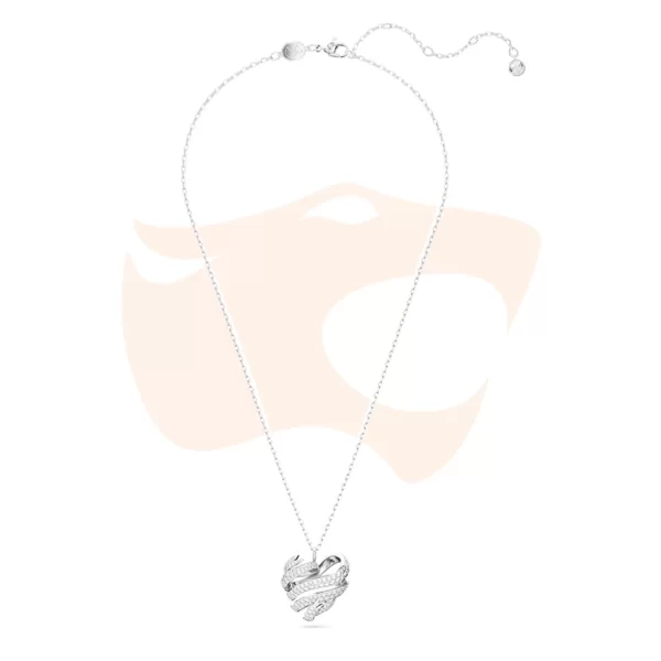Colar Swarovski Volta Coração Pequeno 564758