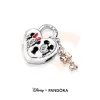Charm Pandora Disney Cadeado Mickey e Minnie Mouse 780109C01