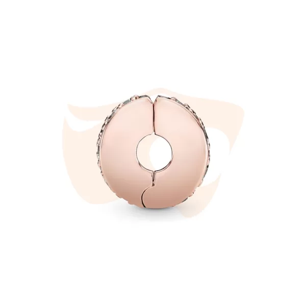Charm Pandora Clip Rose Elegância 781817CZ